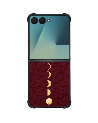 Android Flip / Fold Leather Grip - To The Moon
