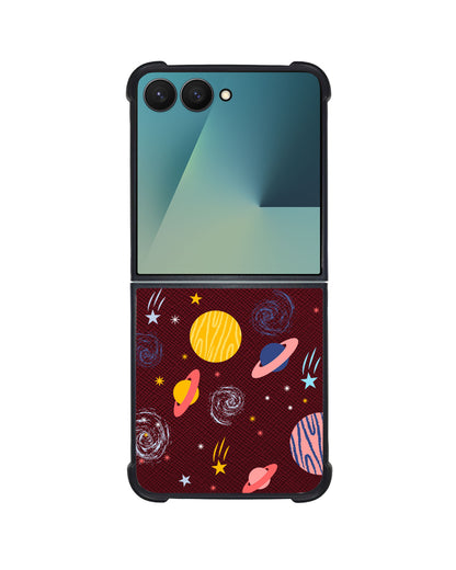 Android Flip / Fold Leather Grip - Planetarium 2.0