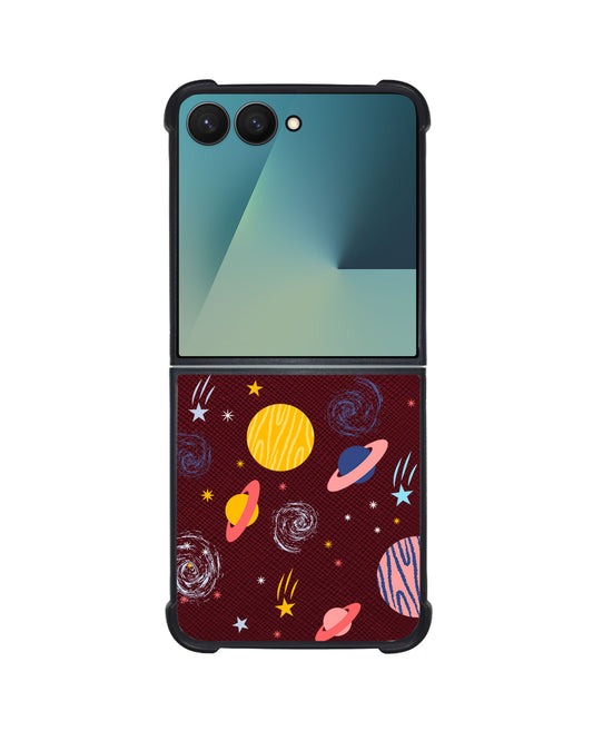 Android Flip / Fold Leather Grip - Planetarium 2.0
