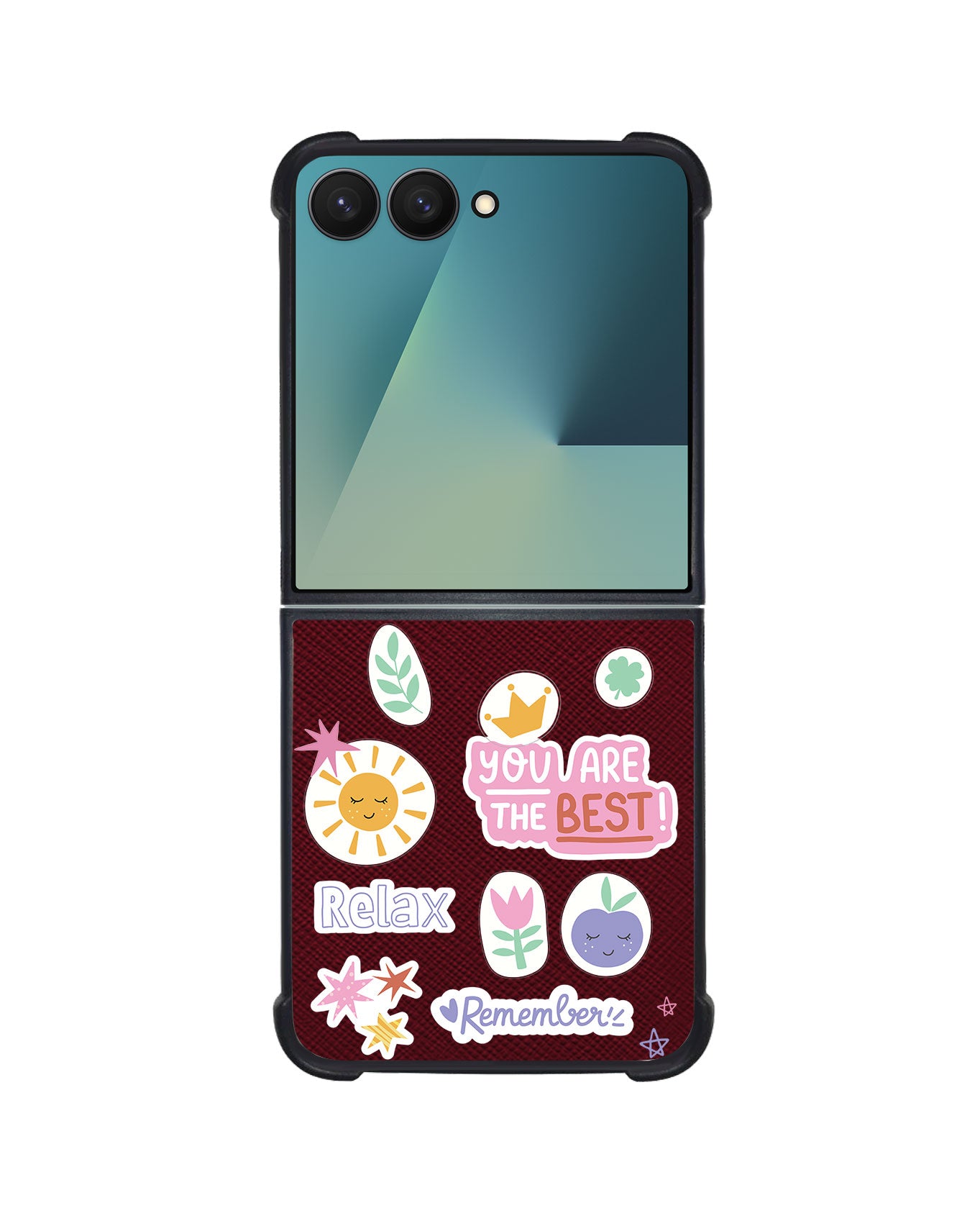 Android Flip / Fold Leather Grip - You are the Best 2.0