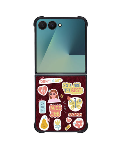 Android Flip / Fold Leather Grip - You are the Best 1.0