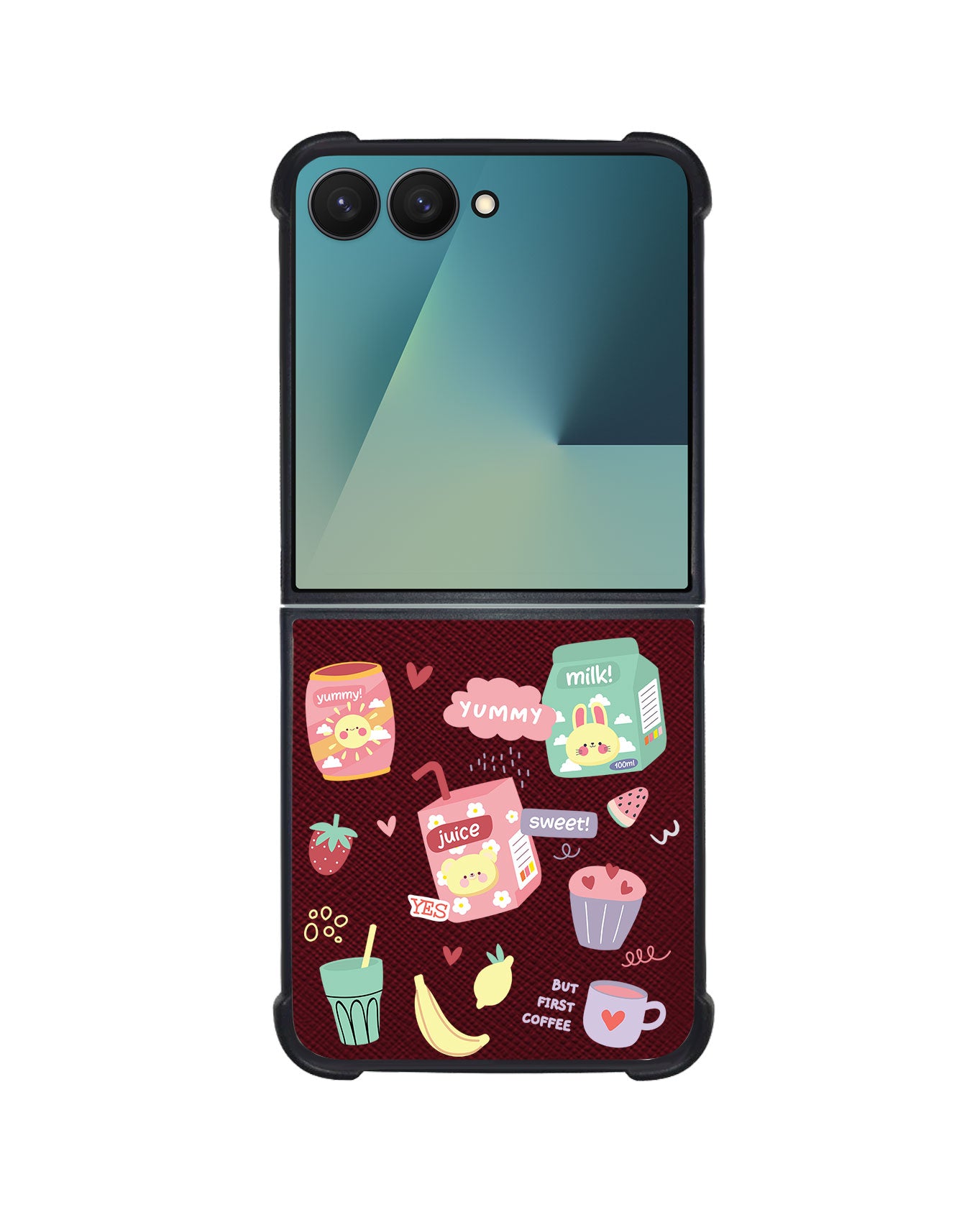 Android Flip / Fold Leather Grip - Sweet & Yummy