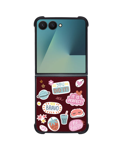 Android Flip / Fold Leather Grip - Motivation 1.0