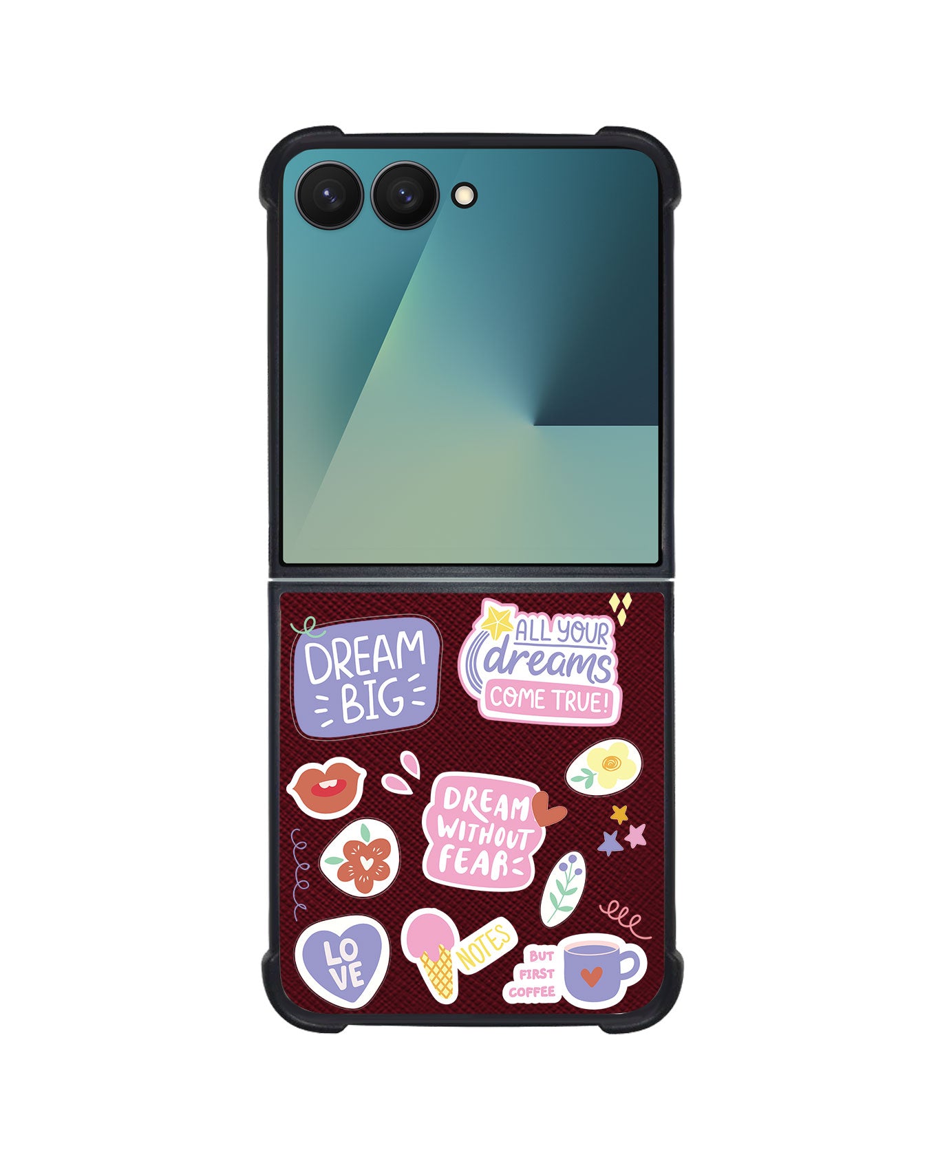Android Flip / Fold Leather Grip - Dream Sticker Pack