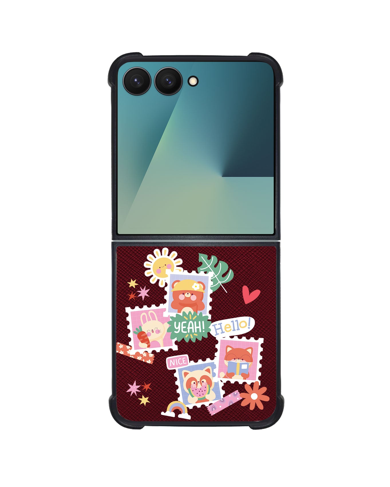 Android Flip / Fold Leather Grip - Animal Squad