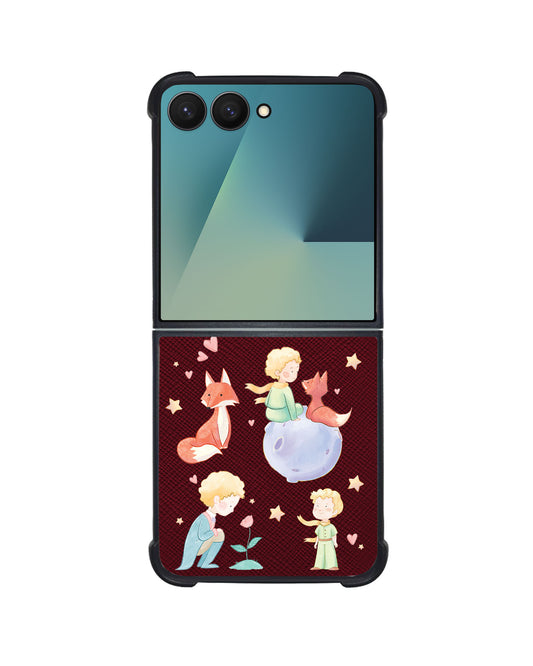 Android Flip / Fold Leather Grip - Little Prince & Fox