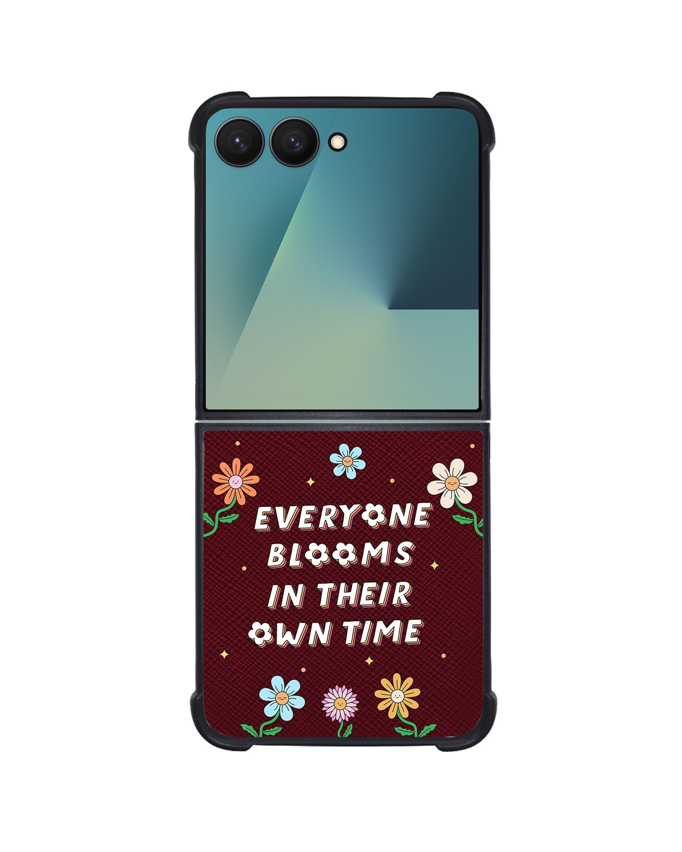 Android Flip / Fold Leather Grip - Blooms