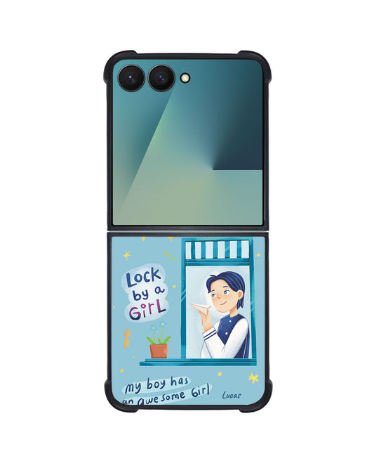 Android Flip / Fold Avant-Gloss Grip - Crush Boy (Couple Case)