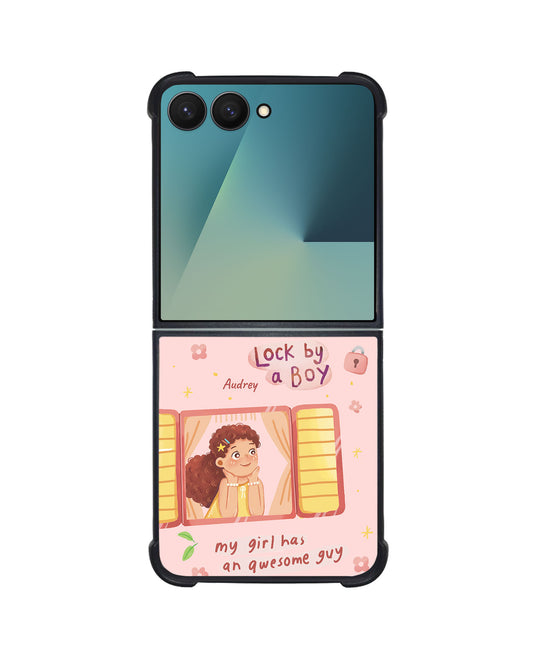 Android Flip / Fold Avant-Gloss Grip - Crush Girl (Couple Case)