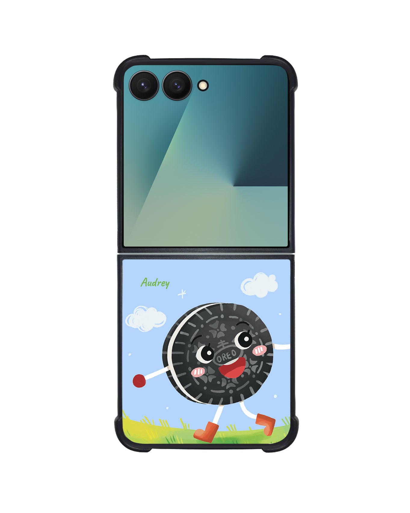 Android Flip / Fold Avant-Gloss Grip - Cookies to my Milk (Couple Case)