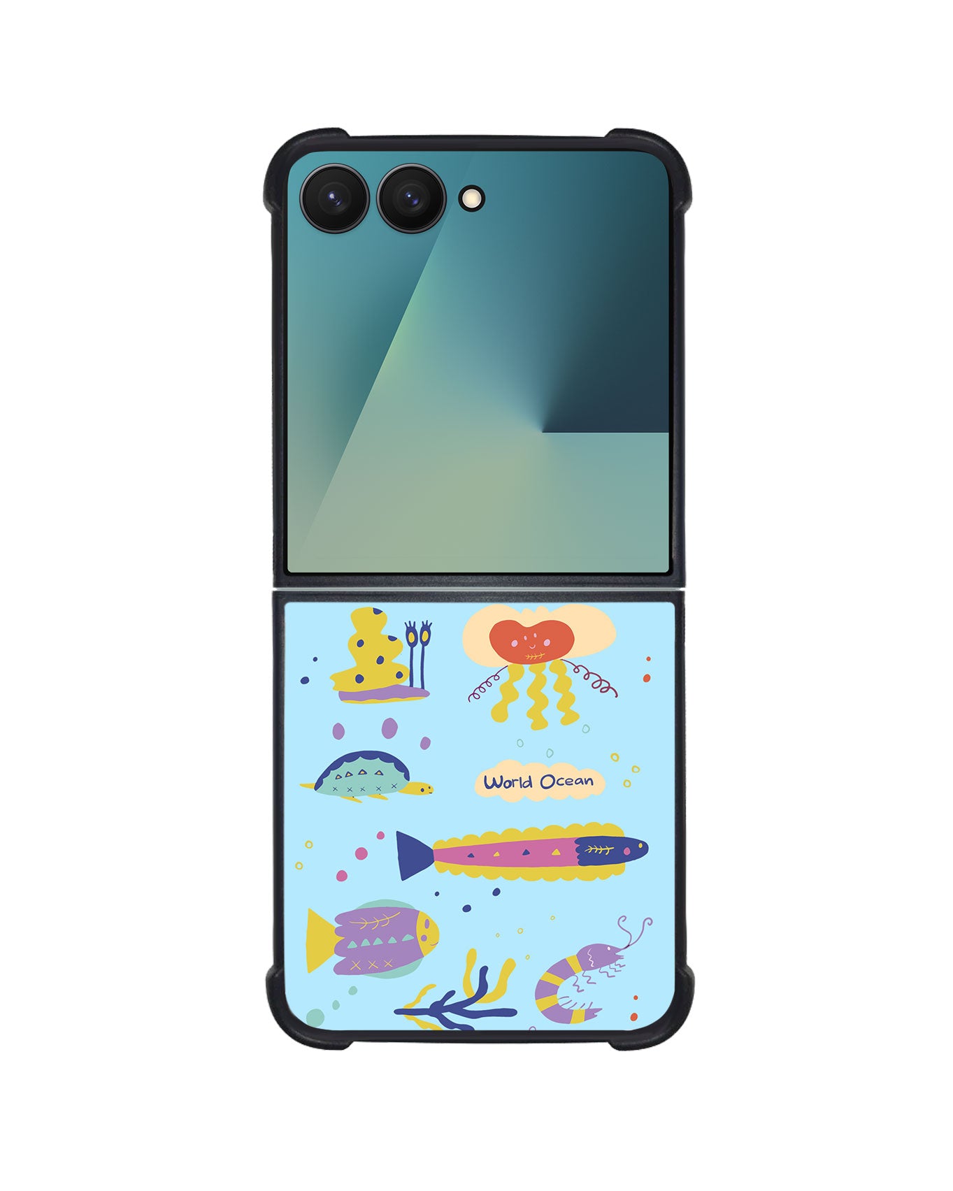 Android Flip / Fold Avant-Gloss Grip - Ocean World