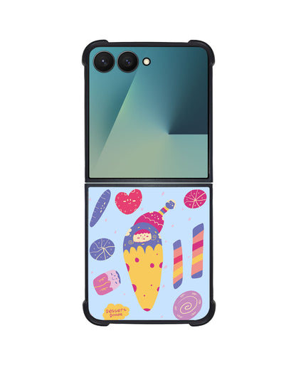 Android Flip / Fold Avant-Gloss Grip - Dessert Doodle