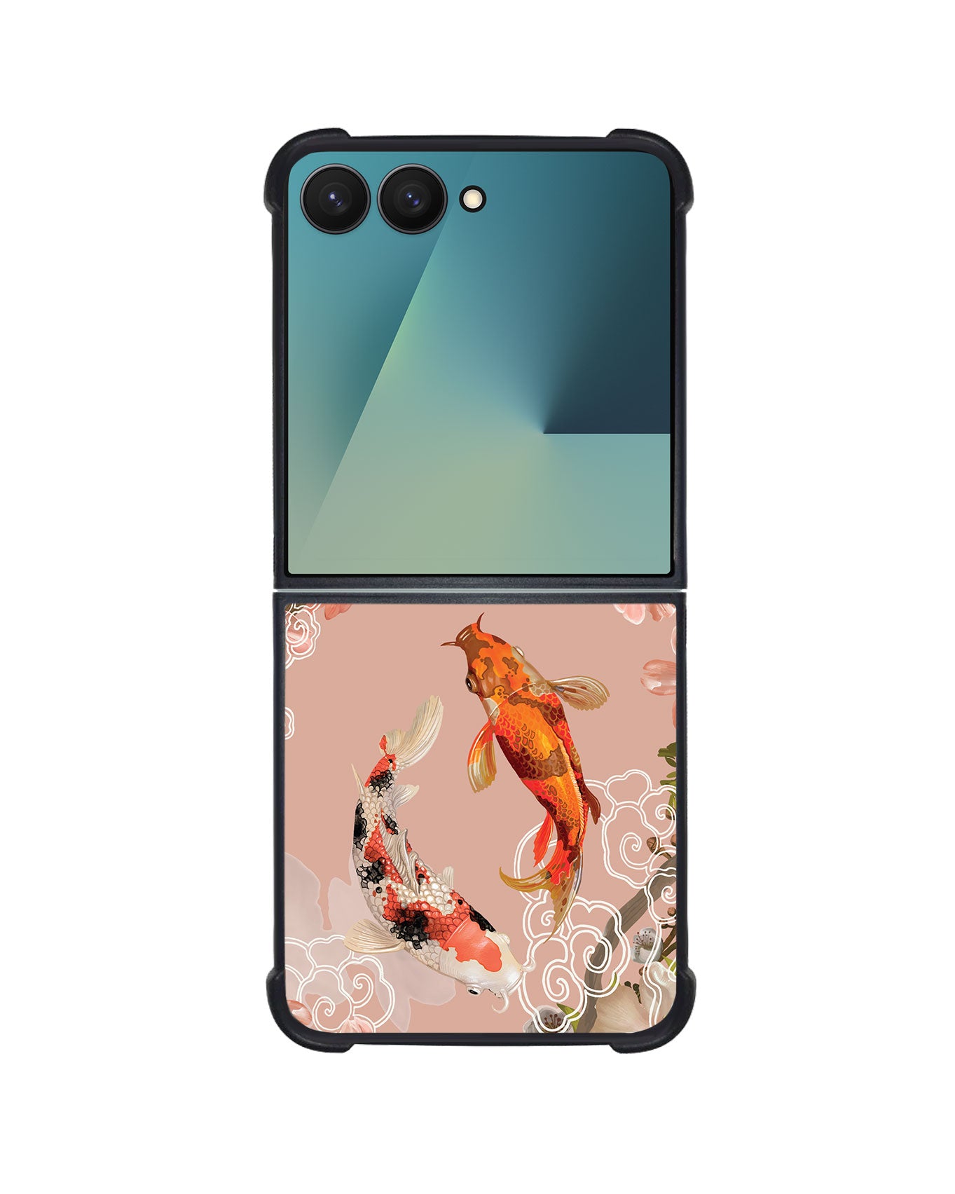 Android Flip / Fold Avant-Gloss Grip - Oil Painting Koi