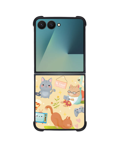 Android Flip / Fold Avant-Gloss Grip - Stay Home