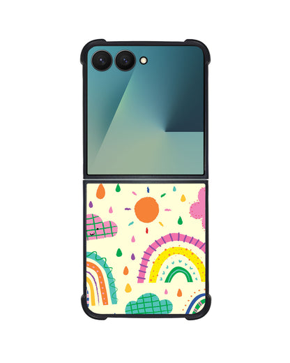 Android Flip / Fold Avant-Gloss Grip - Rainbow