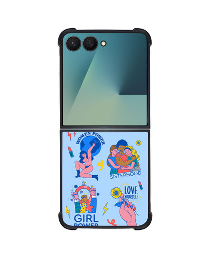 Android Flip / Fold Avant-Gloss Grip - Girl Power 2.0