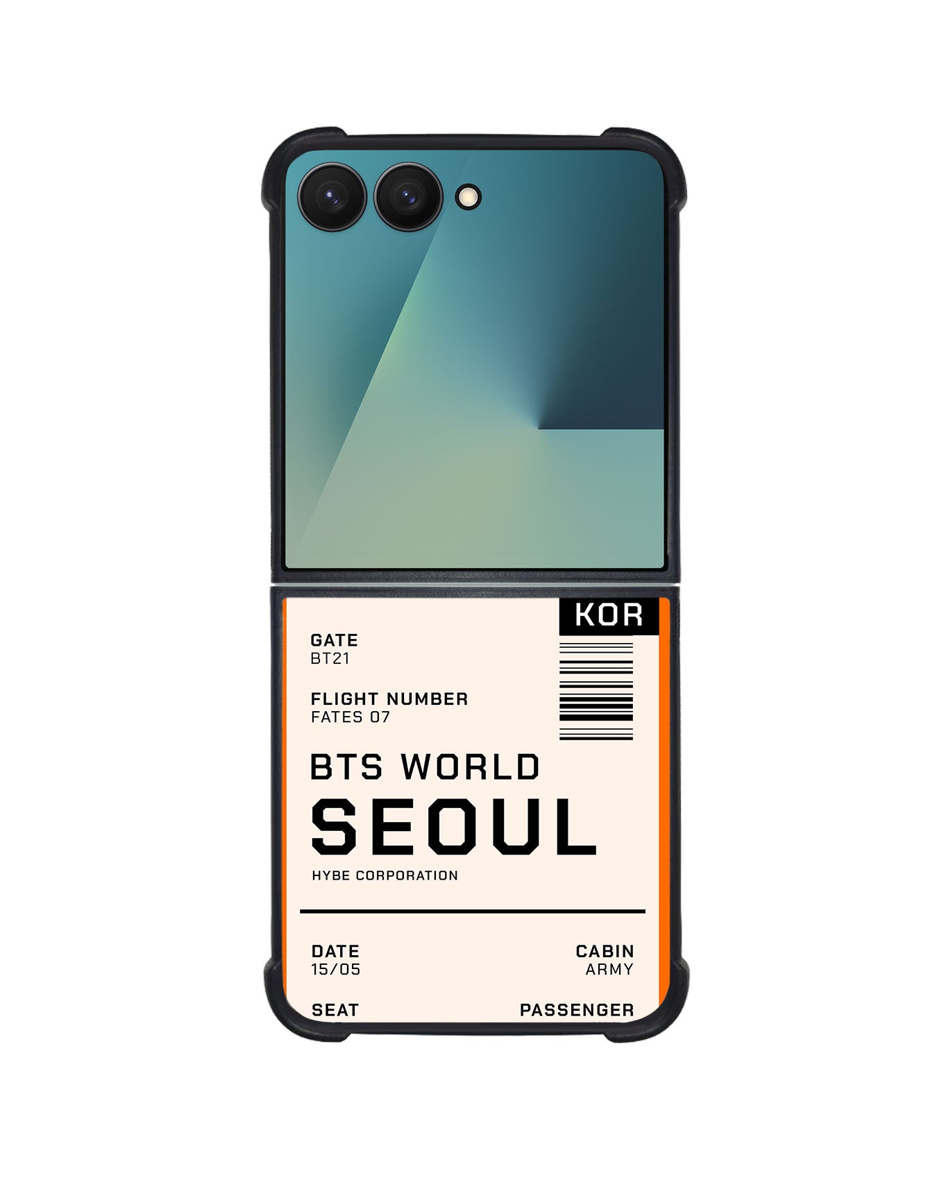 Android Flip / Fold Avant-Gloss Grip - BTS World Ticket