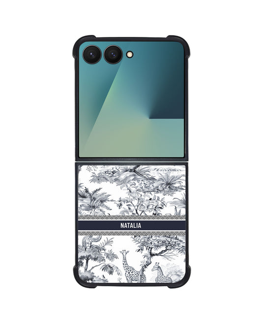 Android Flip / Fold Avant-Gloss Grip - Toile du Juoy Giraffe