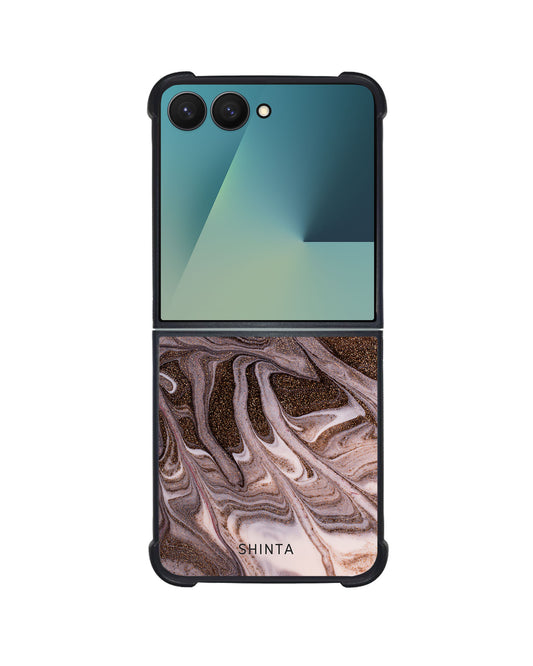 Android Flip / Fold Avant-Gloss Grip - Glittery Bronze