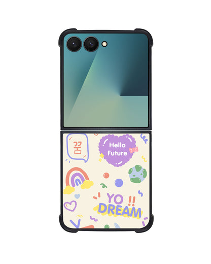 Android Flip / Fold Avant-Gloss Grip - Hello Future