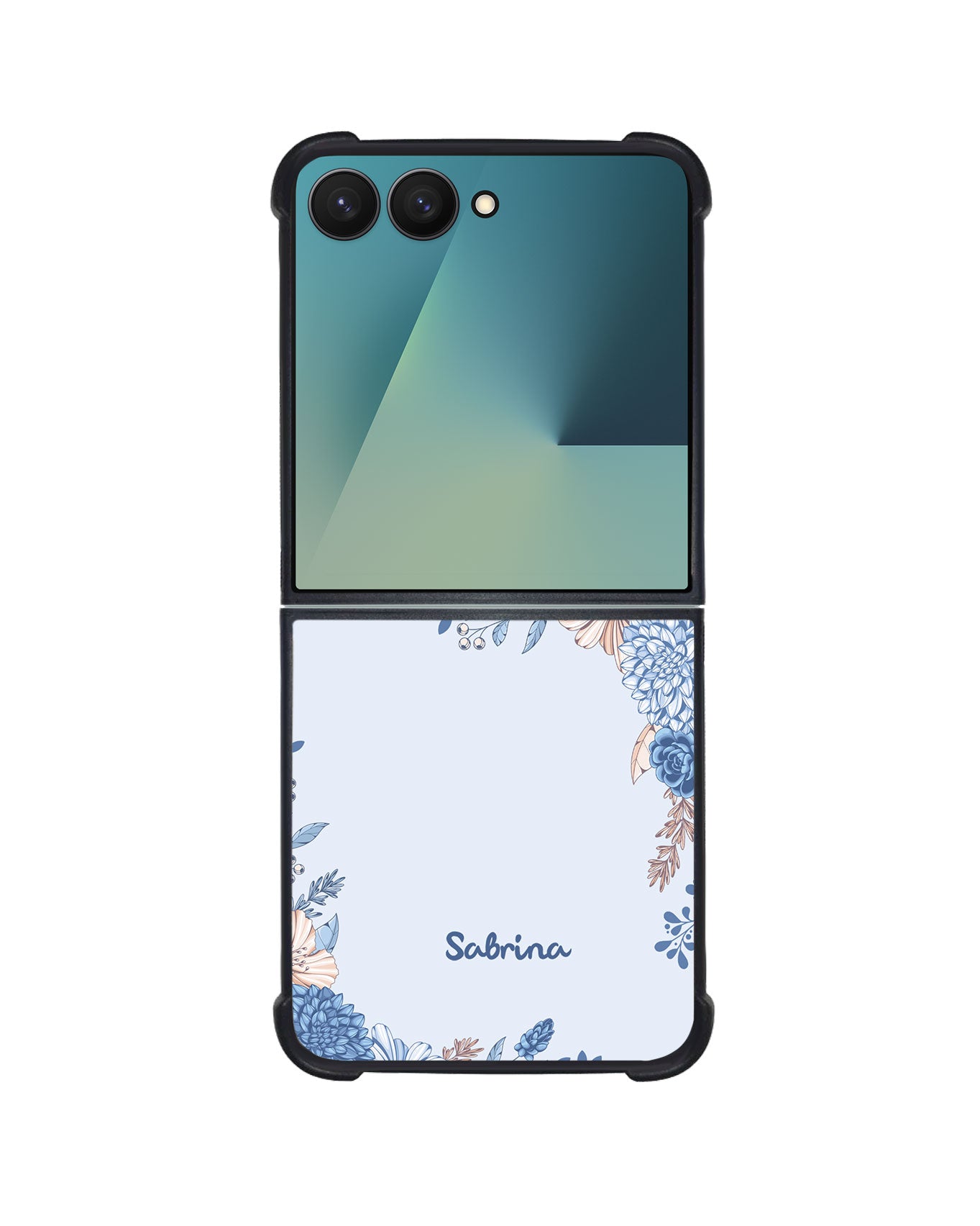 Android Flip / Fold Avant-Gloss Grip - Blue Florals
