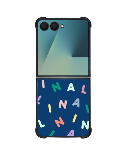 Android Flip / Fold Avant-Gloss Grip - CUSTOM MONOGRAM 2.0 Rainbow
