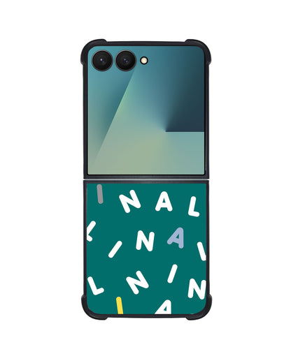 Android Flip / Fold Avant-Gloss Grip - CUSTOM MONOGRAM 2.0 White