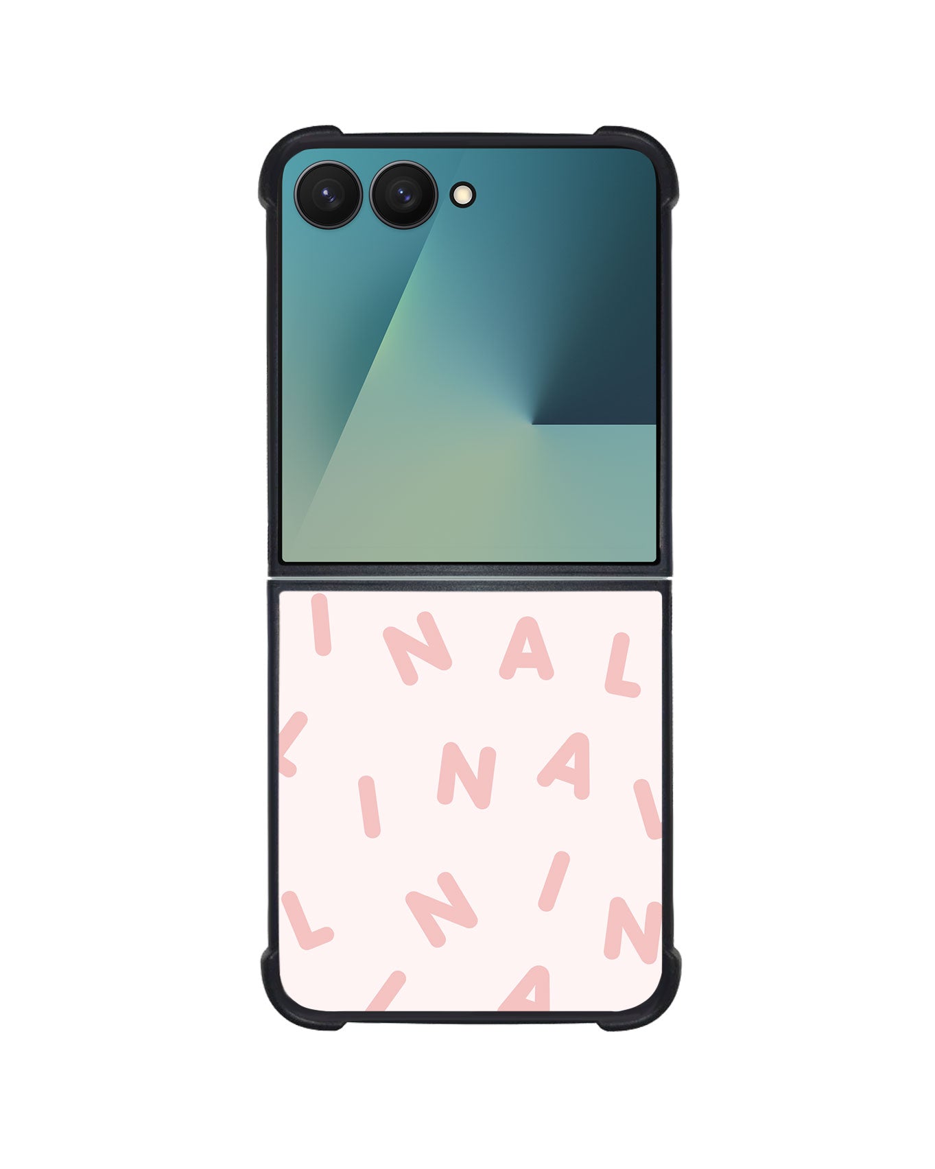 Android Flip / Fold Avant-Gloss Grip - CUSTOM MONOGRAM 2.0 Rosewater
