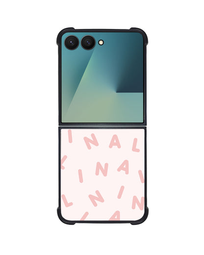 Android Flip / Fold Avant-Gloss Grip - CUSTOM MONOGRAM 2.0 Rosewater
