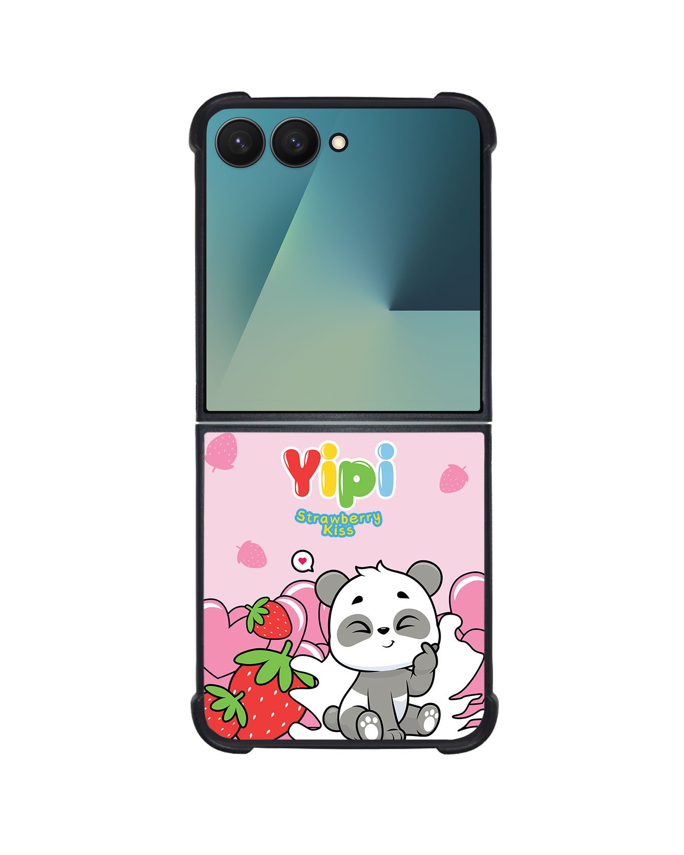 Android Flip / Fold Avant-Gloss Grip - Yipi Strawberry Kiss