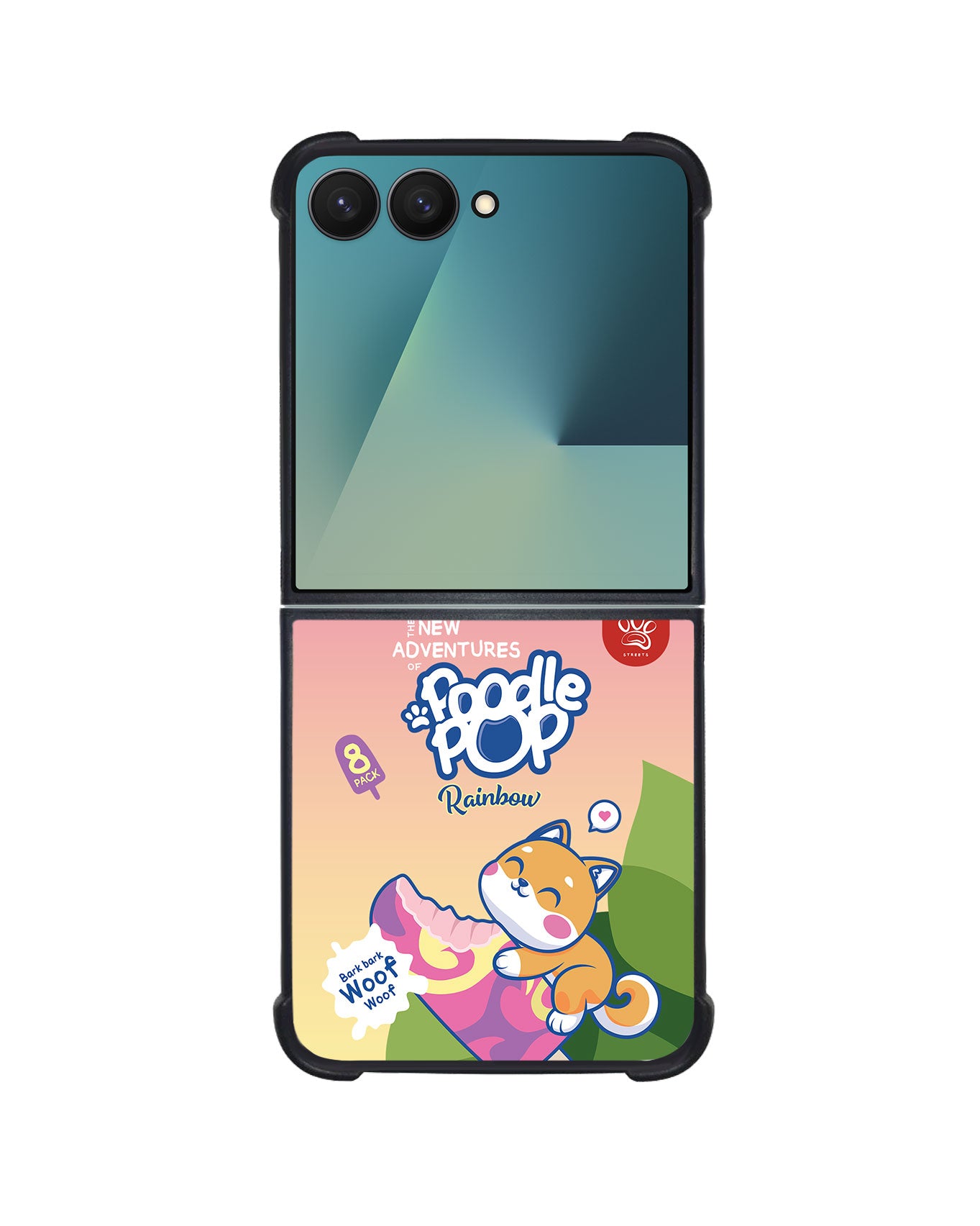Android Flip / Fold Avant-Gloss Grip - Poodle Pop