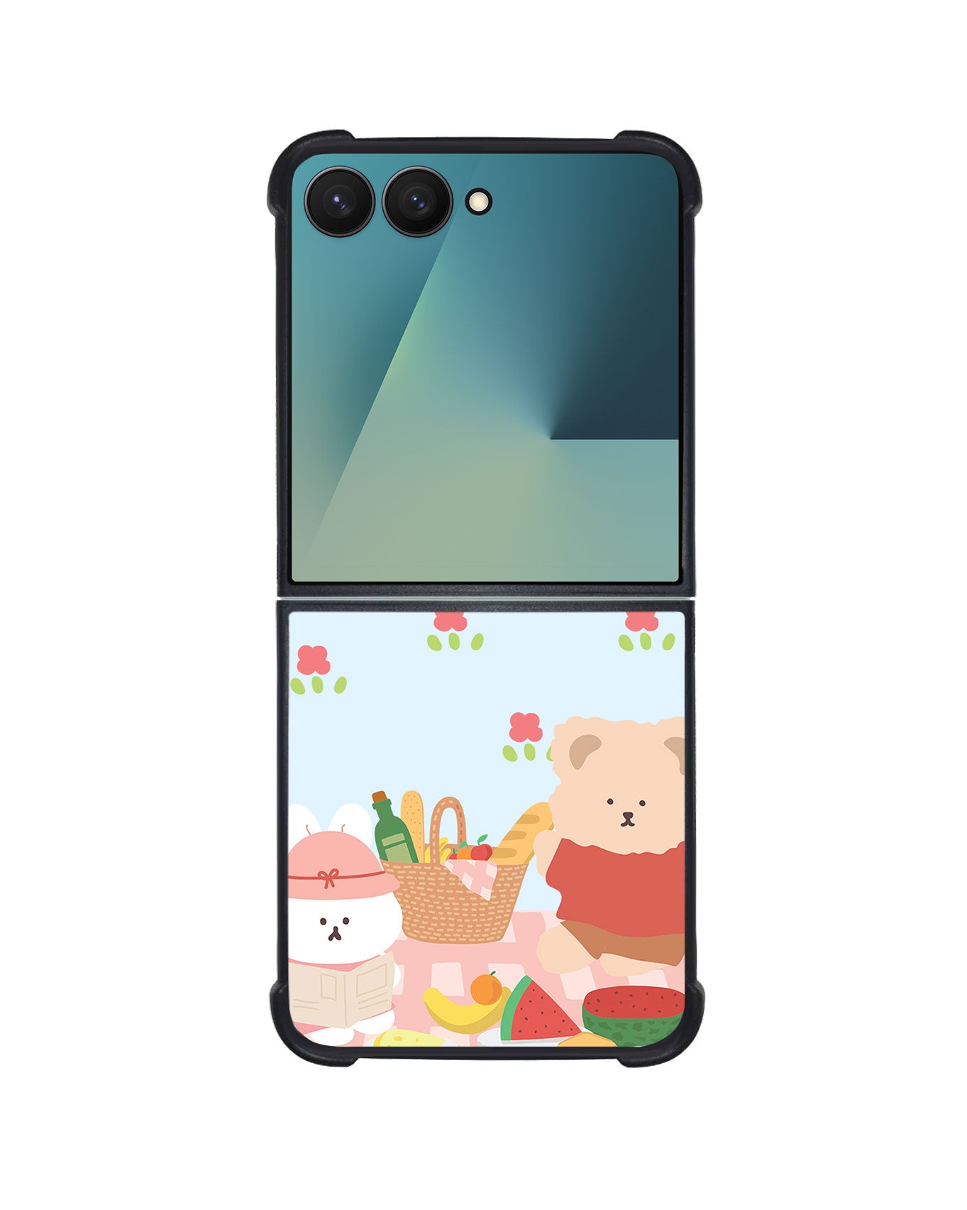 Android Flip / Fold Avant-Gloss Grip - Picnic Bear Pink