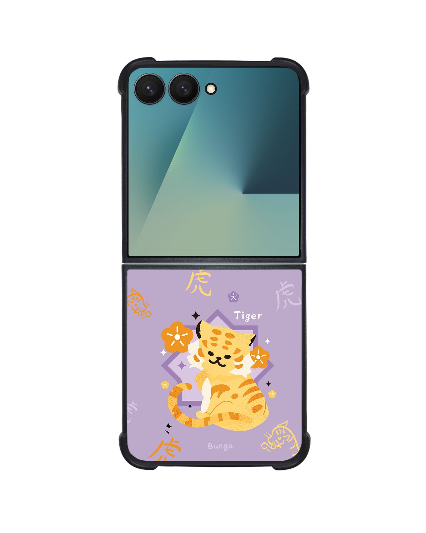 Android Flip / Fold Avant-Gloss Grip - Tiger (Chinese Zodiac / Shio)