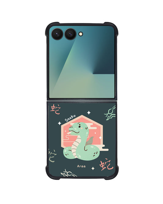 Android Flip / Fold Avant-Gloss Grip - Snake (Chinese Zodiac / Shio)