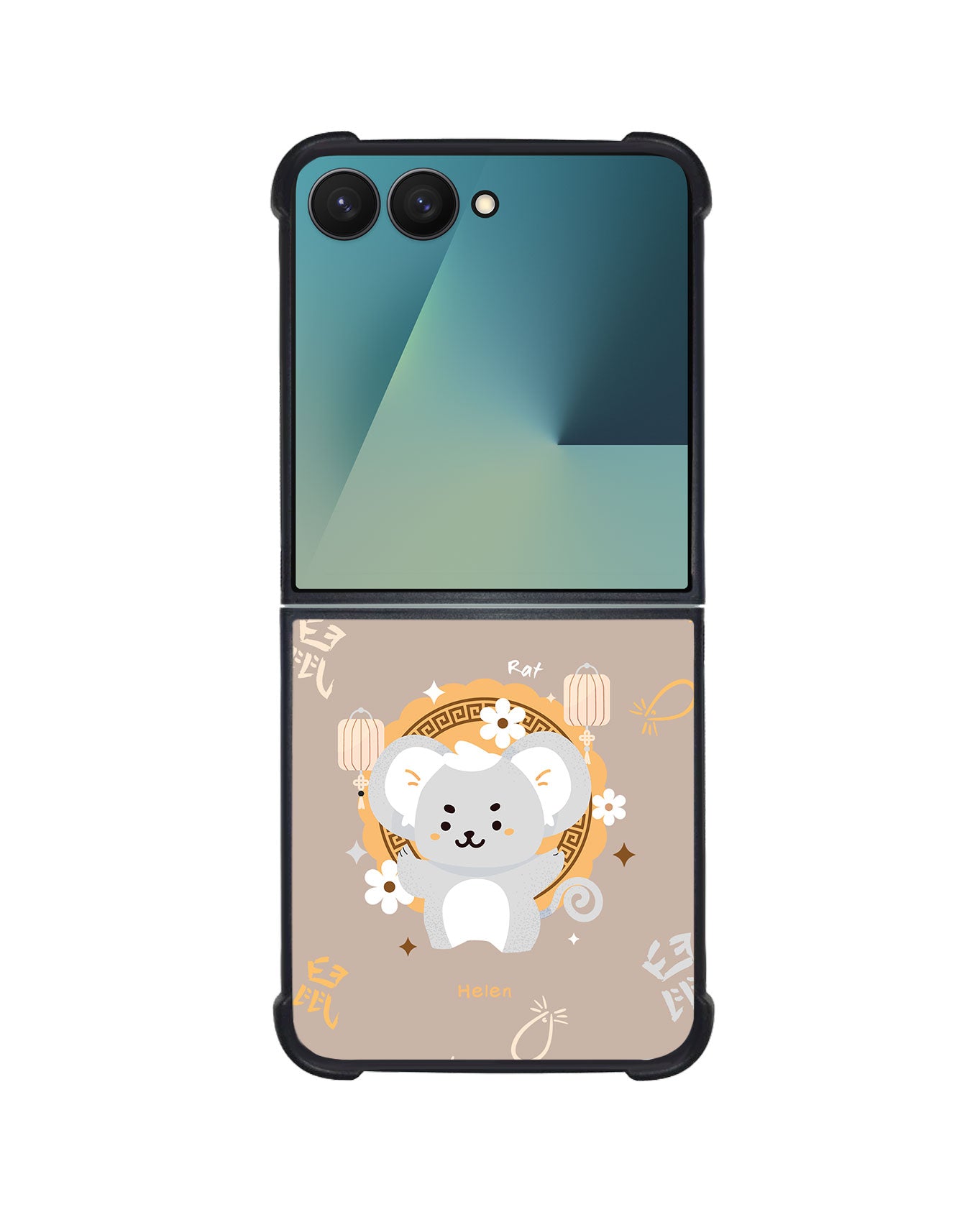 Android Flip / Fold Avant-Gloss Grip - Rat (Chinese Zodiac / Shio)