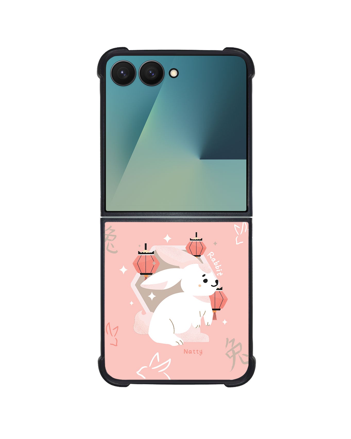 Android Flip / Fold Avant-Gloss Grip - Rabbit (Chinese Zodiac / Shio)
