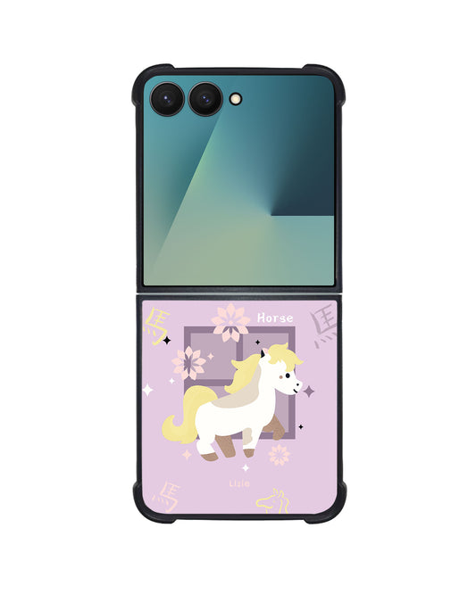 Android Flip / Fold Avant-Gloss Grip - Horse (Chinese Zodiac / Shio)