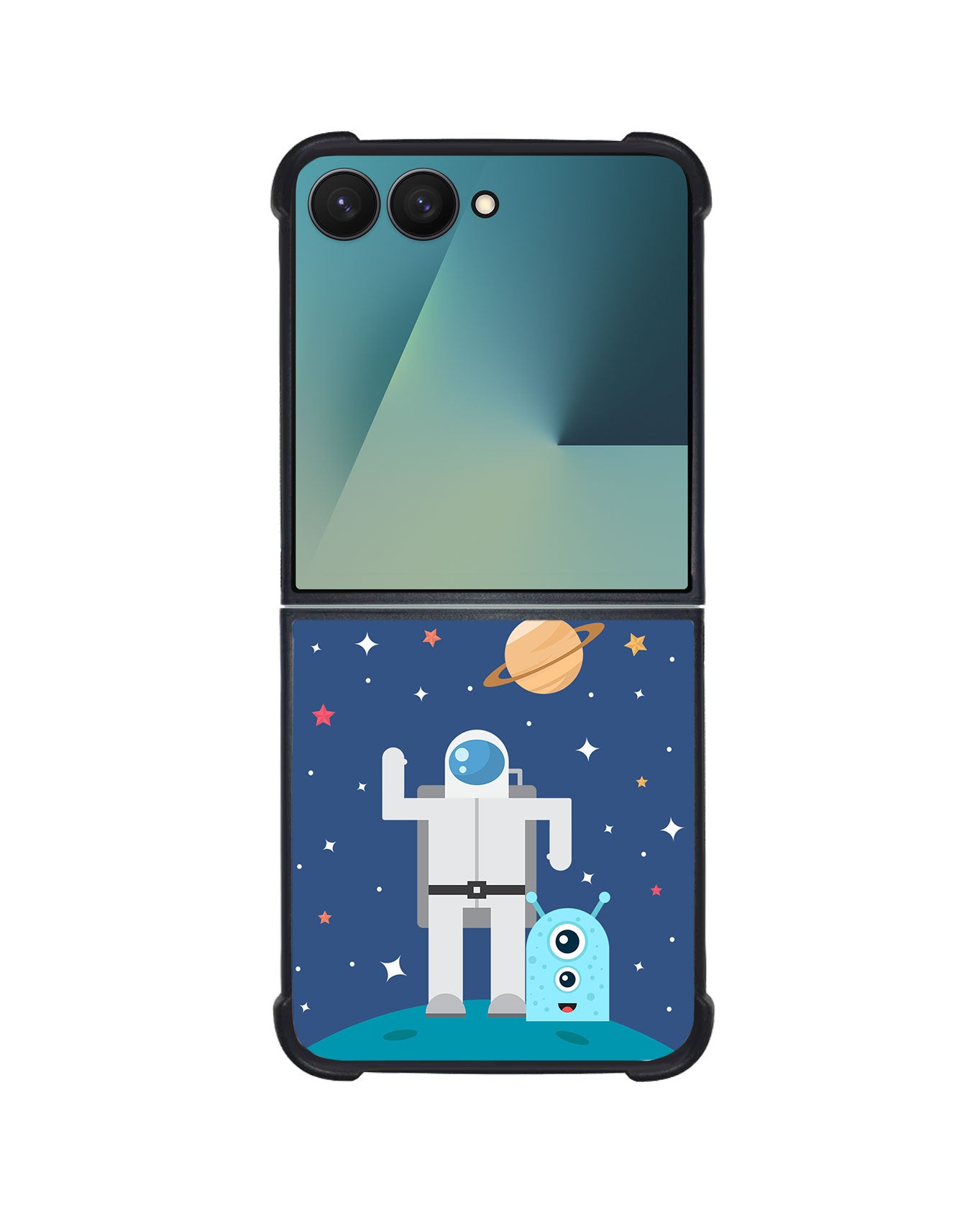 Android Flip / Fold Avant-Gloss Grip - Blue Alien