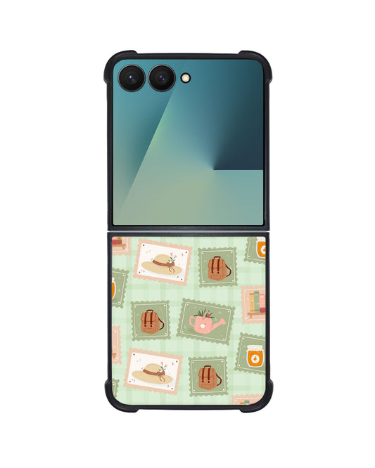 Android Flip / Fold Avant-Gloss Grip - Conttagecore Stamps