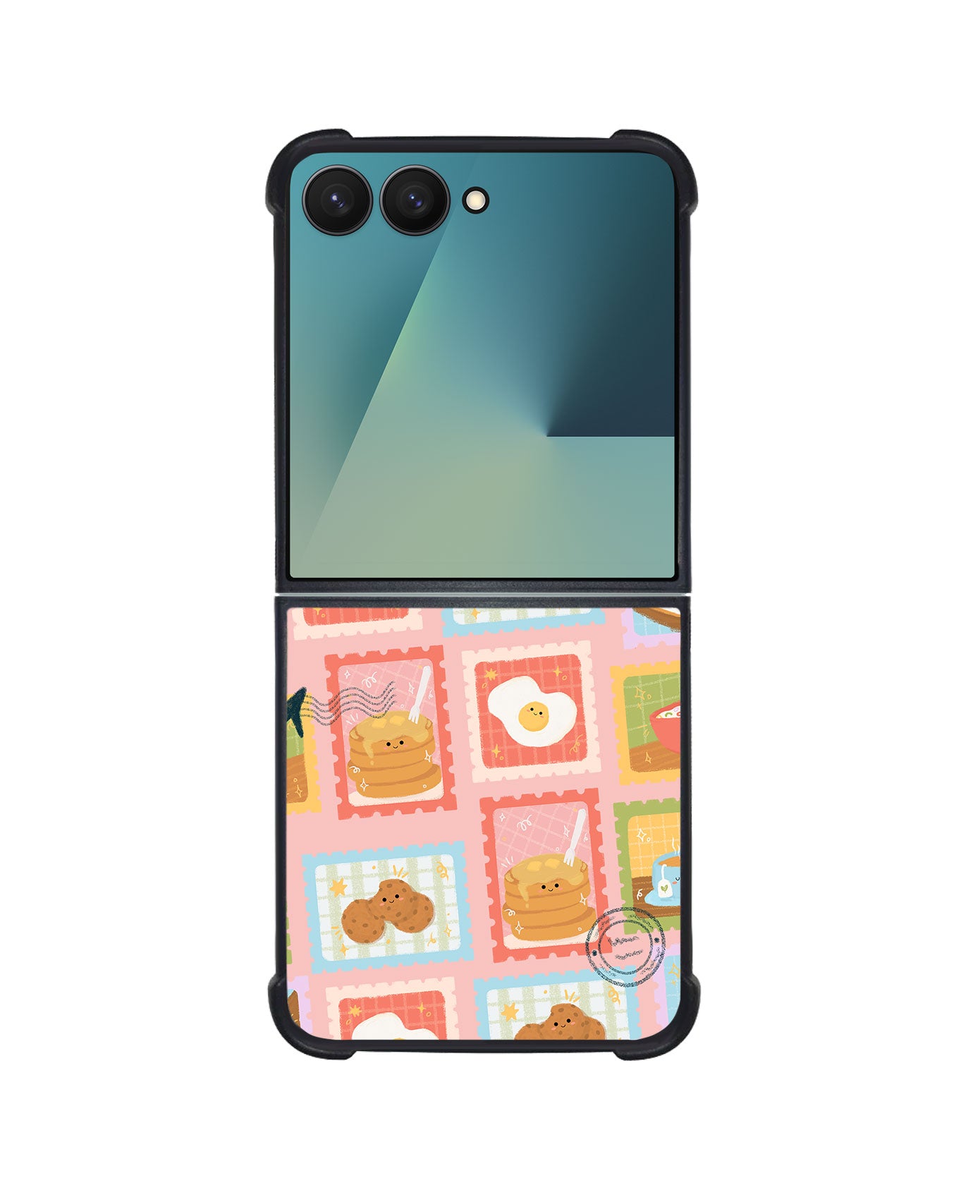 Android Flip / Fold Avant-Gloss Grip - Breakfast Menu Stamps