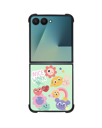 Android Flip / Fold Avant-Gloss Grip - Garden Party