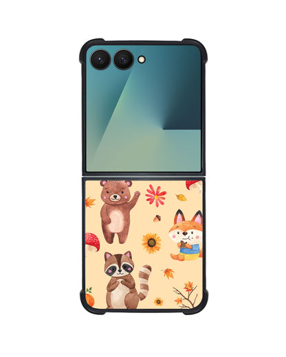 Android Flip / Fold Avant-Gloss Grip - Autumn Animals