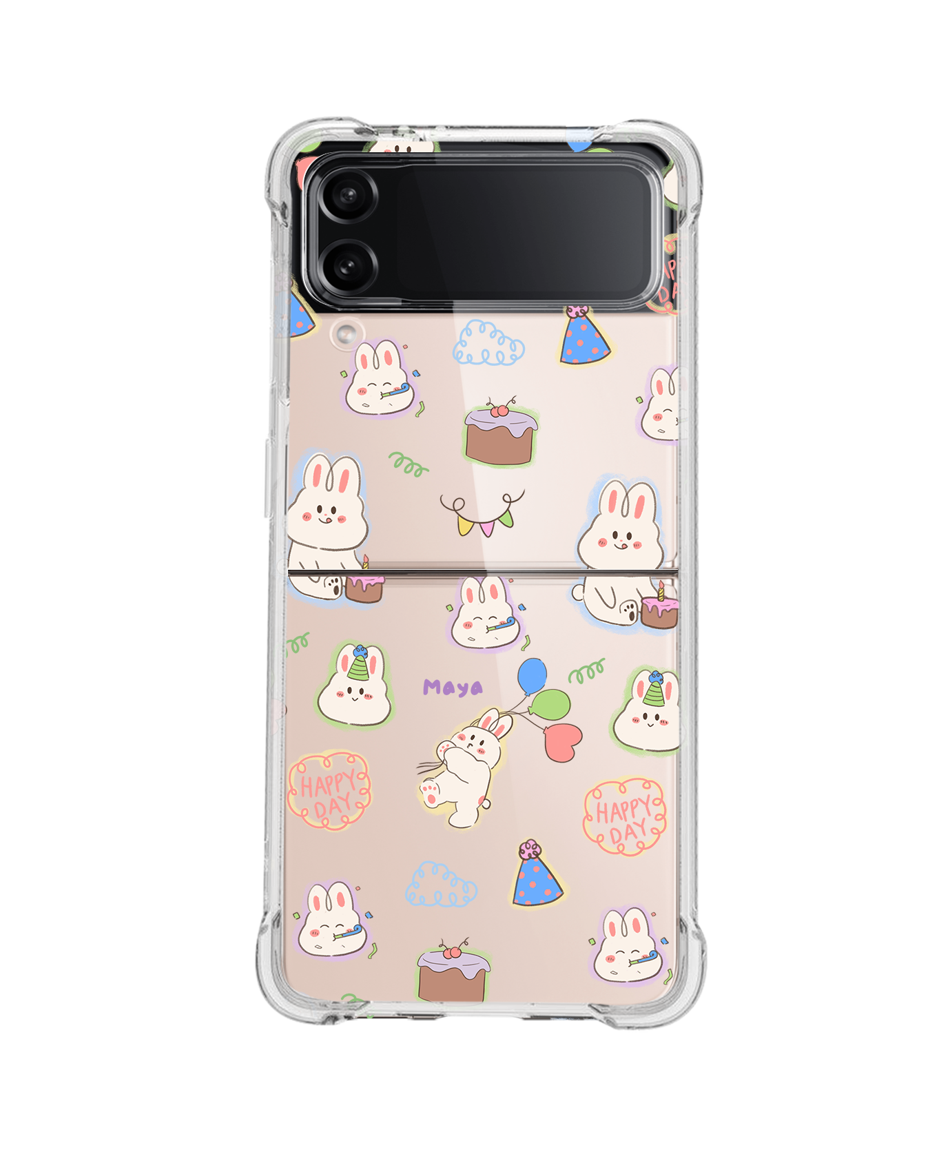 Android Flip / Fold Case - Fun Party