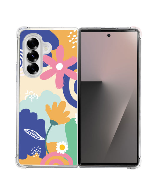 Android Flip / Fold Rearguard Hybrid - Abstract Flower 1.0