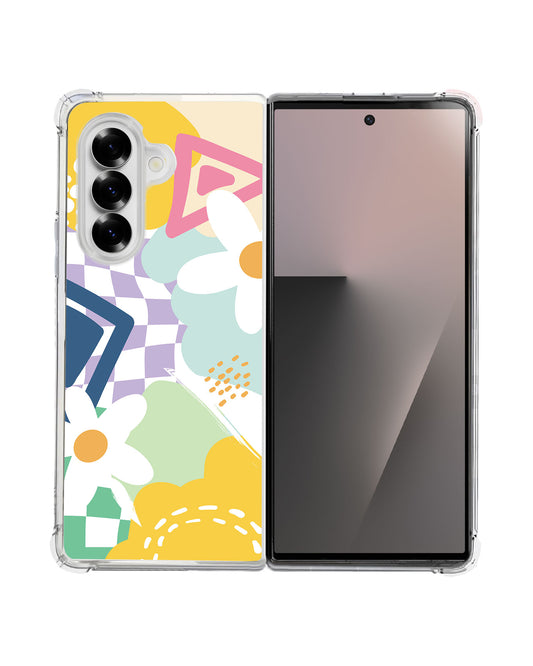 Android Flip / Fold Rearguard Hybrid - Abstract Flower 2.0
