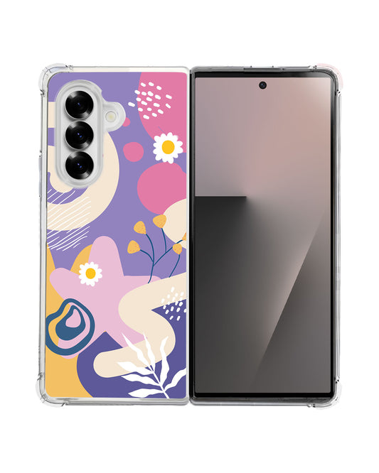 Android Flip / Fold Rearguard Hybrid - Abstract Flower 3.0