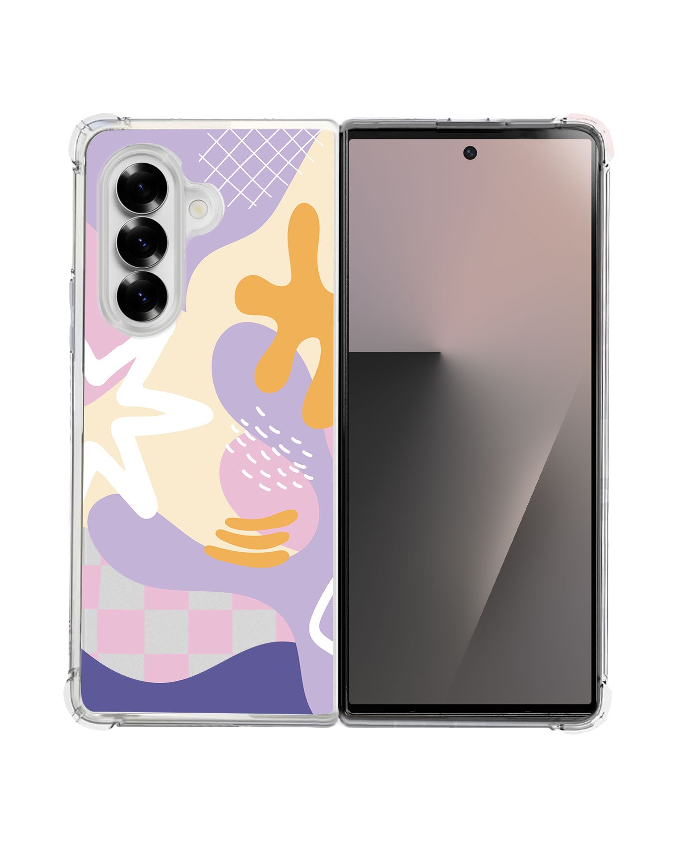 Android Flip / Fold Rearguard Hybrid - Abstract Flower 4.0