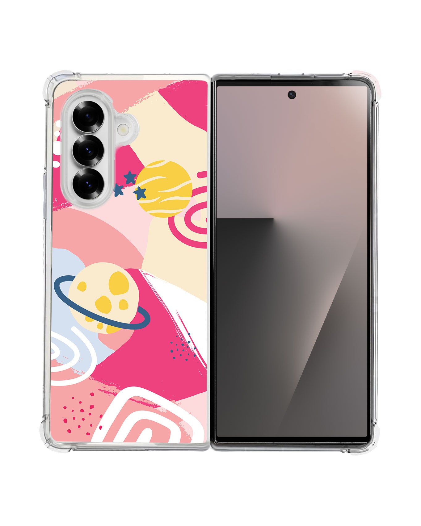 Android Flip / Fold Rearguard Hybrid - Abstract Planet 1.0