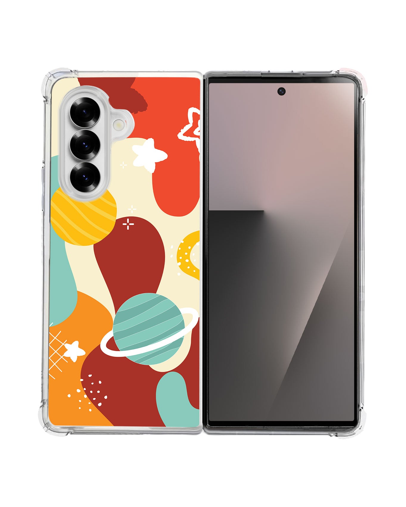 Android Flip / Fold Rearguard Hybrid - Abstract Planet 2.0