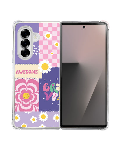 Android Flip / Fold Rearguard Hybrid - Abstract Quotes 3.0
